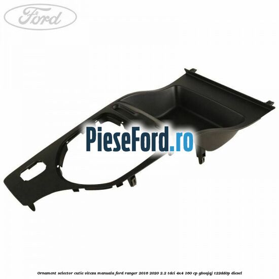 Ornament selector cutie viteza manuala Ford Ranger 2016-2020 2.2 TDCi 4x4 160 cp GBVAJQJ, T22DD0P diesel