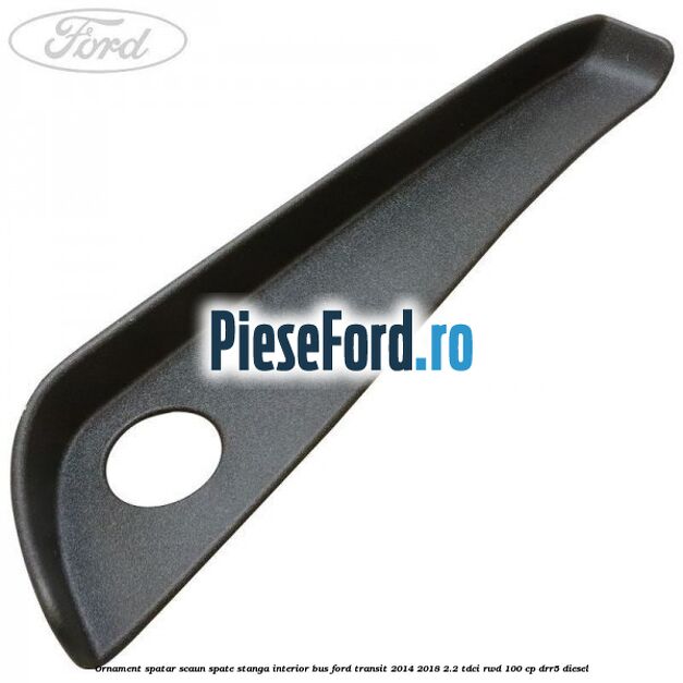 Ornament spatar scaun spate stanga interior BUS Ford Transit 2014-2018 2.2 TDCi RWD 100 cp DRR5 diesel