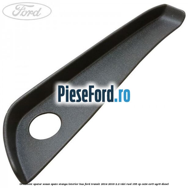 Ornament spatar scaun spate stanga interior BUS Ford Transit 2014-2018 2.2 TDCi RWD 155 cp CV24, CVR5, UYR6 diesel