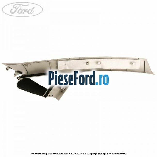 Ornament stalp A stanga Ford Fiesta 2013-2017 1.4 97 cp RTJA, RTJB, SPJA, SPJC, SPJE benzina