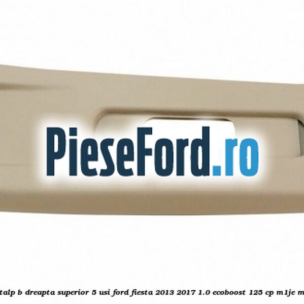 Ornament stalp B dreapta superior 5 usi Ford Fiesta 2013-2017 1.0 EcoBoost 125 cp M1JE, M1JH benzina