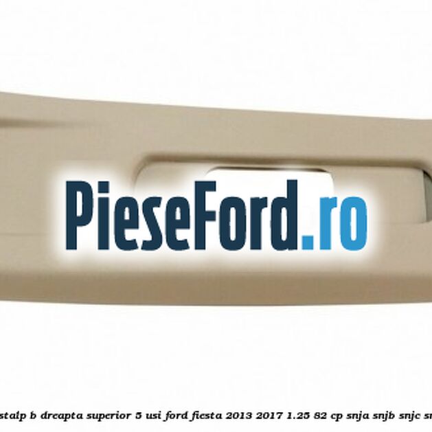 Ornament stalp B dreapta superior 5 usi Ford Fiesta 2013-2017 1.25 82 cp SNJA, SNJB, SNJC, SNJD benzina