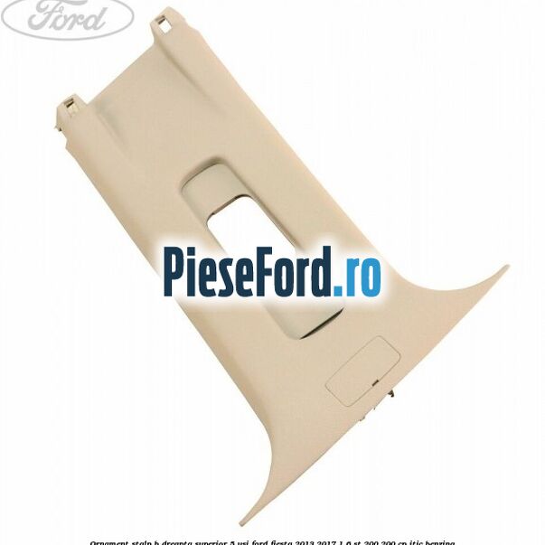 Ornament stalp B dreapta superior 5 usi Ford Fiesta 2013-2017 1.6 ST 200 200 cp JTJC benzina