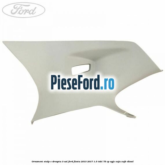 Ornament stalp C dreapta 3 usi Ford Fiesta 2013-2017 1.5 TDCi 75 cp UGJC, XUJA, XUJB diesel