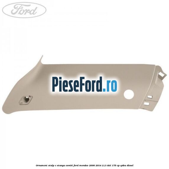 Ornament stalp C stanga combi Ford Mondeo 2008-2014 2.2 TDCi 175 cp Q4BA diesel