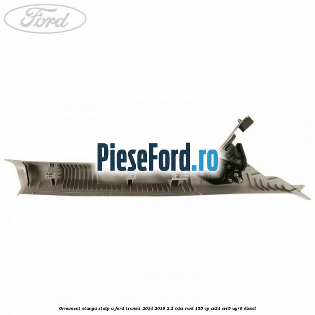 Ornament stanga stalp A Ford Transit 2014-2018 2.2 TDCi RWD 155 cp CV24, CVR5, UYR6 diesel