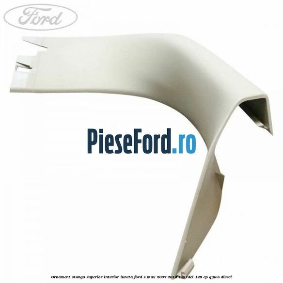 Ornament stanga superior interior luneta Ford S-Max 2007-2014 1.8 TDCi 125 cp QYWA diesel