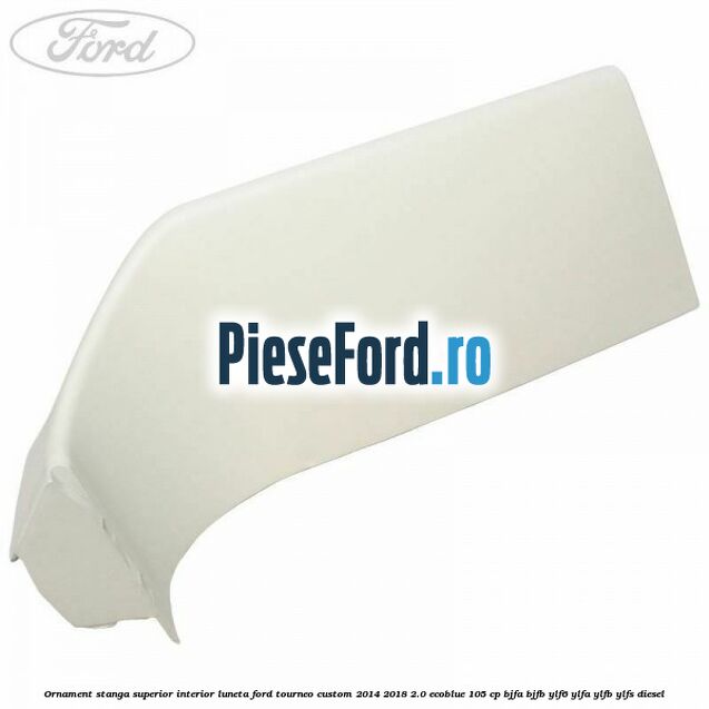 Ornament stanga superior interior luneta Ford Tourneo Custom 2014-2018 2.0 EcoBlue 105 cp BJFA, BJFB, YLF6, YLFA, YLFB, YLFS diesel