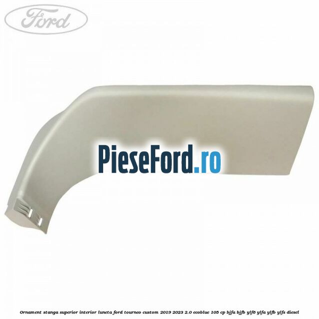 Ornament stanga superior interior luneta Ford Tourneo Custom 2019-2023 2.0 EcoBlue 105 cp BJFA, BJFB, YLF6, YLFA, YLFB, YLFS diesel