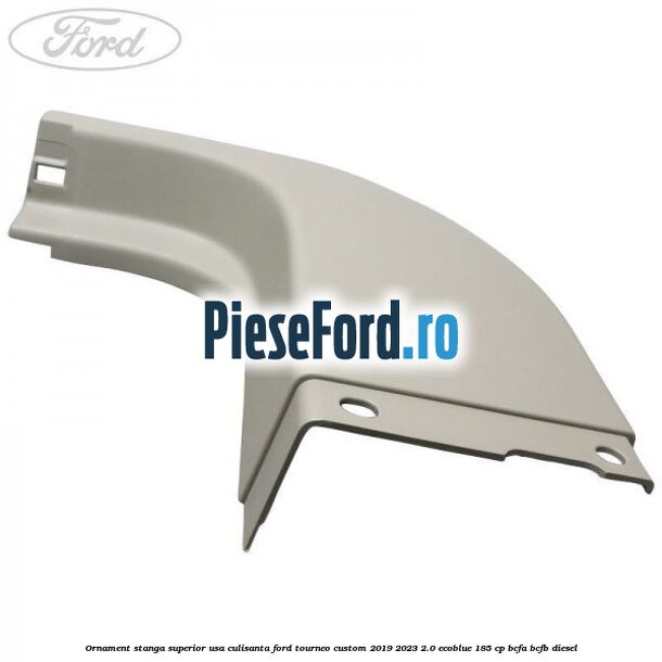 Ornament stanga superior usa culisanta Ford Tourneo Custom 2019-2023 2.0 EcoBlue 185 cp BCFA, BCFB diesel