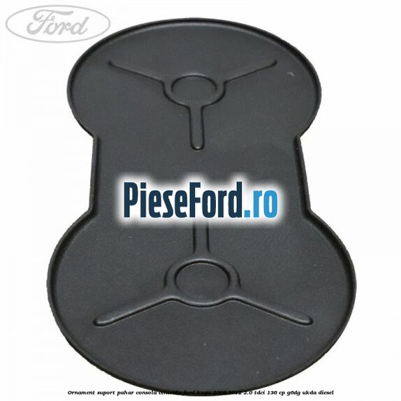 Ornament suport pahar consola centrala Ford Kuga 2008-2012 2.0 TDCi 136 cp G6DG, UKDA diesel