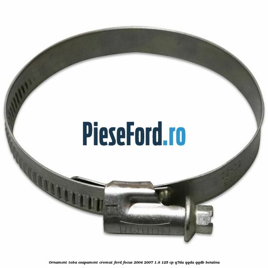 Ornament toba esapament, cromat Ford Focus 2004-2007 1.8 125 cp Ornament toba esapament, cromat Ford Focus 2004-2007 1.8 125 cp Q7DA, QQDA, QQDB benzina