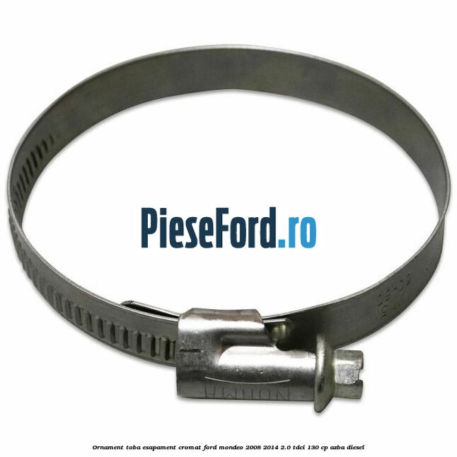 Ornament toba esapament, cromat Ford Mondeo 2008-2014 2.0 TDCi 130 cp AZBA diesel