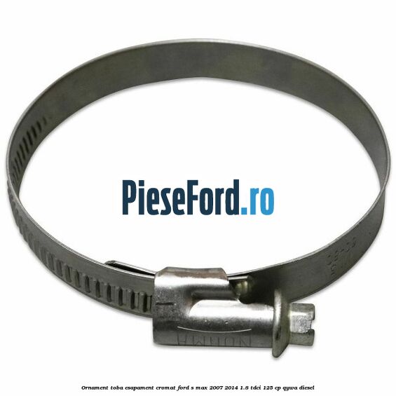 Ornament toba esapament, cromat Ford S-Max 2007-2014 1.8 TDCi 125 cp Ornament toba esapament, cromat Ford S-Max 2007-2014 1.8 TDCi 125 cp QYWA diesel