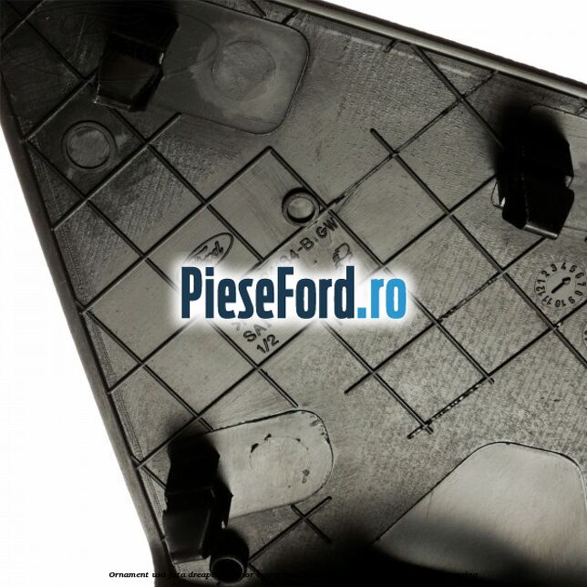 Ornament usa fata dreapta interior negru Ford Fiesta 2002-2005 ST150 150 cp N4JB benzina