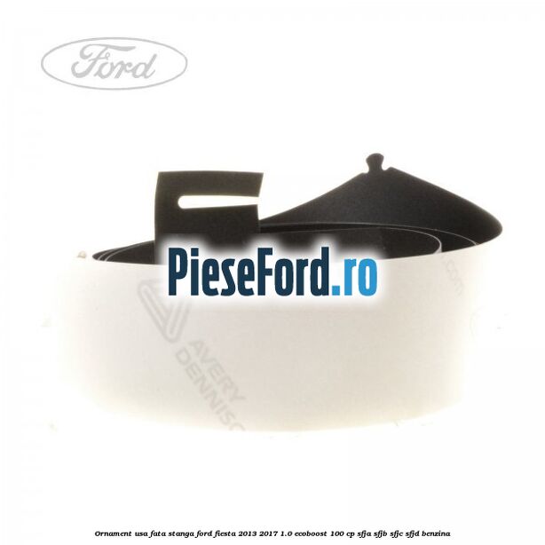 Ornament usa fata stanga Ford Fiesta 2013-2017 1.0 EcoBoost 100 cp Ornament usa fata stanga Ford Fiesta 2013-2017 1.0 EcoBoost 100 cp SFJA, SFJB, SFJC, SFJD benzina