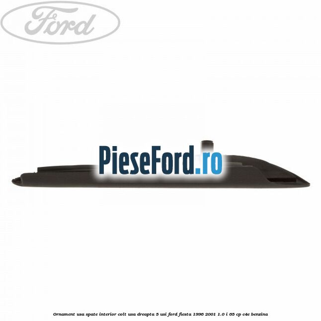 Ornament usa spate interior, colt usa dreapta 5 usi Ford Fiesta 1996-2001 1.0 i 65 cp C4E benzina