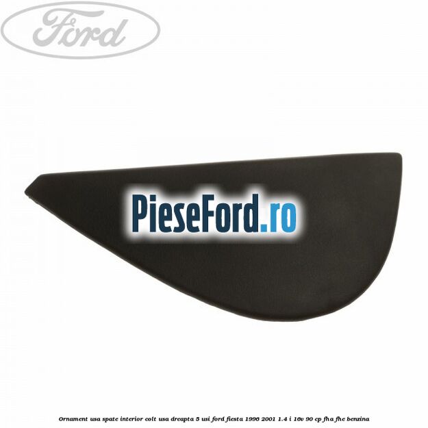 Ornament usa spate interior, colt usa dreapta 5 usi Ford Fiesta 1996-2001 1.4 i 16V 90 cp FHA, FHE benzina