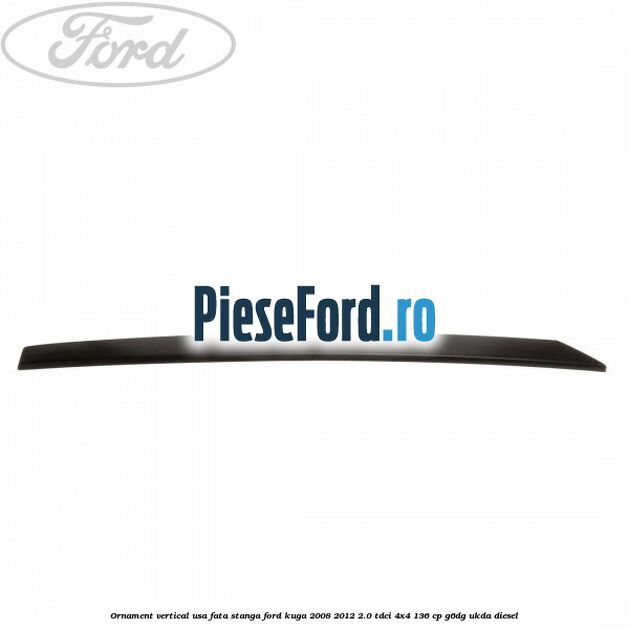 Ornament vertical usa fata stanga Ford Kuga 2008-2012 2.0 TDCi 4x4 136 cp G6DG, UKDA diesel