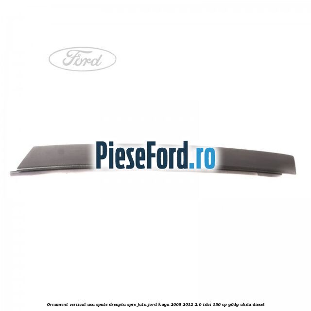 Ornament vertical usa spate dreapta spre fata Ford Kuga 2008-2012 2.0 TDCi 136 cp G6DG, UKDA diesel