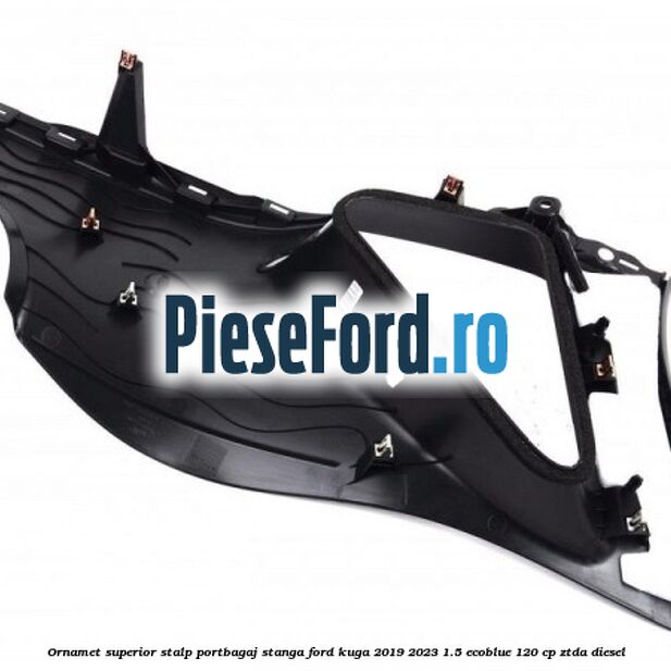Ornamet superior stalp portbagaj stanga Ford Kuga 2019-2023 1.5 EcoBlue 120 cp Ornamet superior stalp portbagaj stanga Ford Kuga 2019-2023 1.5 EcoBlue 120 cp ZTDA diesel