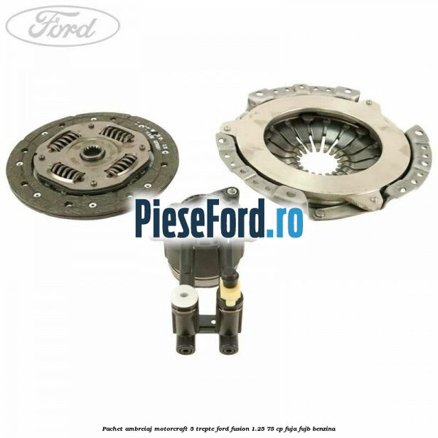 Pachet ambreiaj Motorcraft 5 trepte Ford Fusion 1.25 75 cp FUJA, FUJB benzina