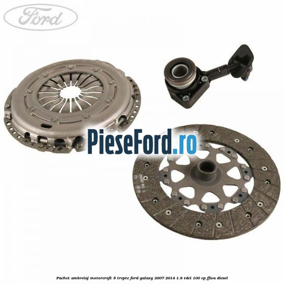 Pachet ambreiaj Motorcraft 5 trepte Ford Galaxy 2007-2014 1.8 TDCi 100 cp FFWA diesel
