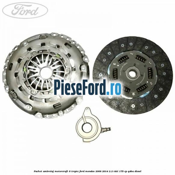 Pachet ambreiaj Motorcraft 6 trepte Ford Mondeo 2008-2014 2.2 TDCi 175 cp Q4BA diesel