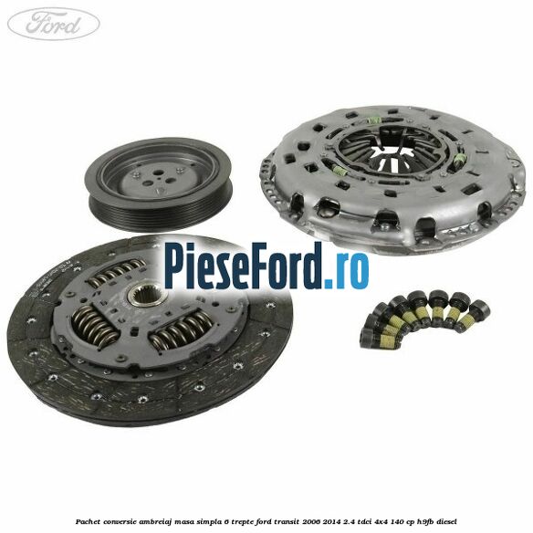 Pachet conversie ambreiaj masa simpla 6 trepte Ford Transit 2006-2014 2.4 TDCi 4x4 140 cp Pachet conversie ambreiaj masa simpla 6 trepte Ford Transit 2006-2014 2.4 TDCi 4x4 140 cp H9FB diesel