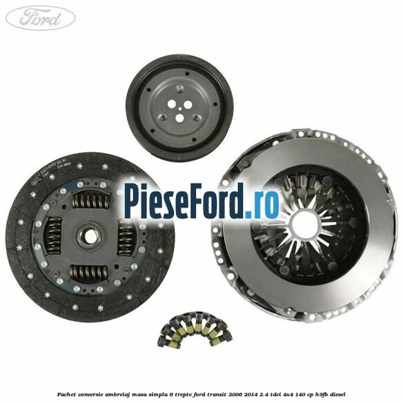 Pachet conversie ambreiaj masa simpla 6 trepte Ford Transit 2006-2014 2.4 TDCi 4x4 140 cp Pachet conversie ambreiaj masa simpla 6 trepte Ford Transit 2006-2014 2.4 TDCi 4x4 140 cp H9FB diesel