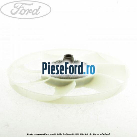 Paleta electroventilator, model dublu Ford Transit 2006-2014 2.2 TDCi 110 cp QVFA diesel