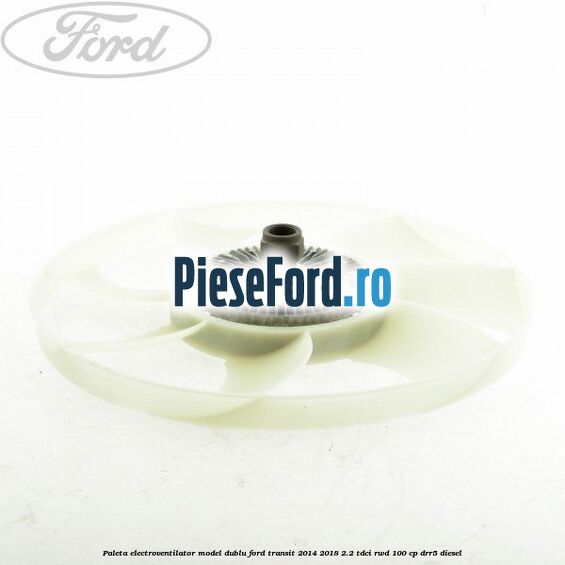 Paleta electroventilator, model dublu Ford Transit 2014-2018 2.2 TDCi RWD 100 cp DRR5 diesel