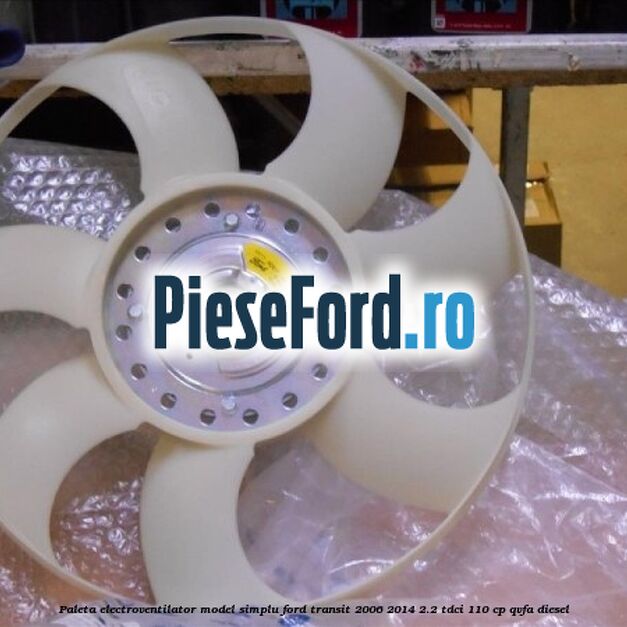 Paleta electroventilator, model simplu Ford Transit 2006-2014 2.2 TDCi 110 cp QVFA diesel