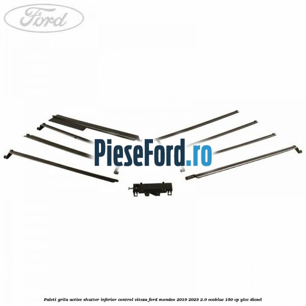 Paleti grila active shutter inferior control viteza Ford Mondeo 2019-2023 2.0 EcoBlue 150 cp YLCC diesel