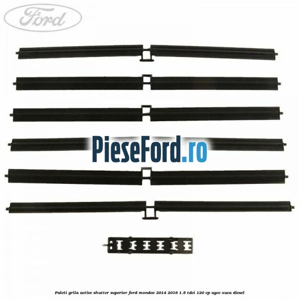 Paleti grila active shutter superior Ford Mondeo 2014-2018 1.5 TDCi 120 cp UGCC, XUCA diesel
