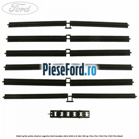 Paleti grila active shutter superior Ford Mondeo 2014-2018 2.0 TDCi 150 cp Paleti grila active shutter superior Ford Mondeo 2014-2018 2.0 TDCi 150 cp T7CA, T7CC, T7CD, T7CE, T7CF, T7CN diesel