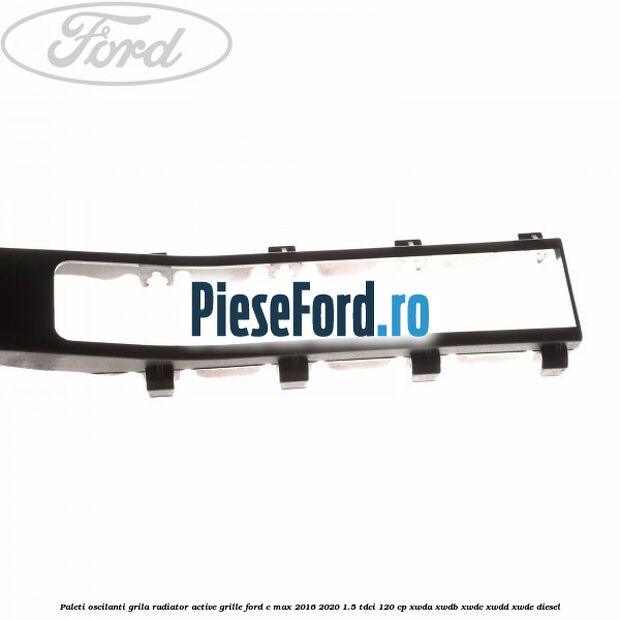 Paleti oscilanti grila radiator active grille Ford C-Max 2016-2020 1.5 TDCi 120 cp XWDA, XWDB, XWDC, XWDD, XWDE diesel