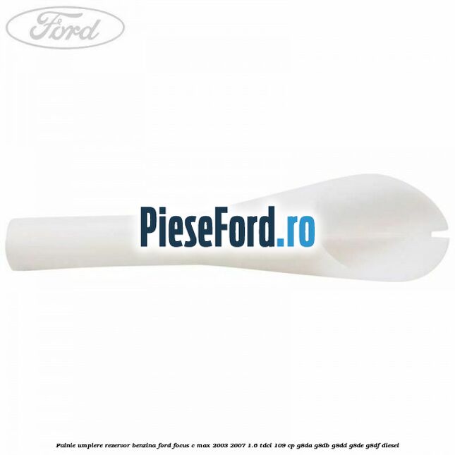 Palnie umplere rezervor benzina Ford Focus C-Max 2003-2007 1.6 TDCi 109 cp G8DA, G8DB, G8DD, G8DE, G8DF diesel