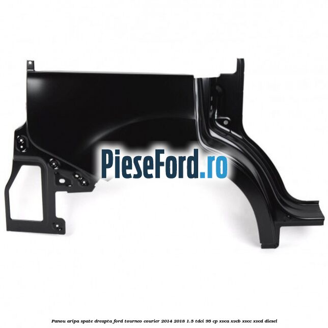 Panou aripa spate dreapta Ford Tourneo Courier 2014-2018 1.5 TDCi 95 cp XVCA, XVCB, XVCC, XVCD diesel