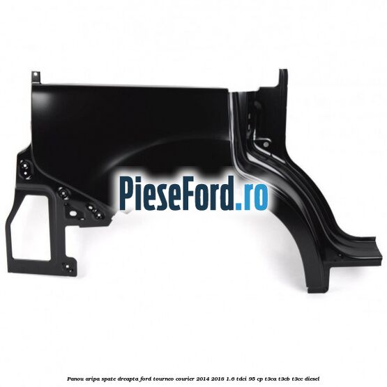 Panou aripa spate dreapta Ford Tourneo Courier 2014-2018 1.6 TDCi 95 cp T3CA, T3CB, T3CC diesel