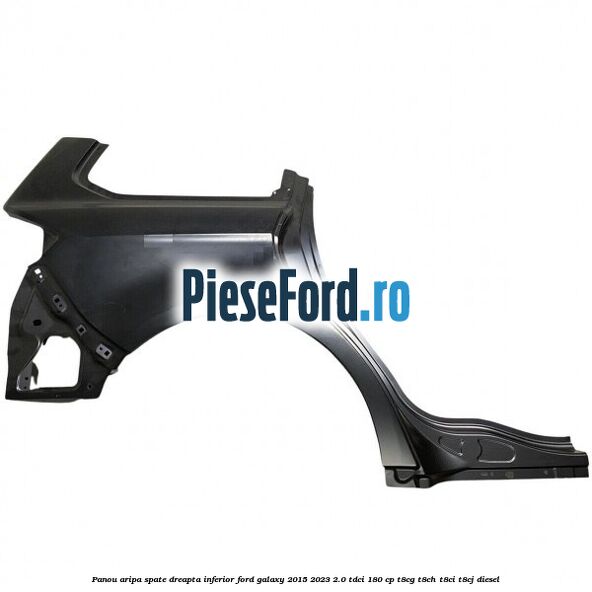 Panou aripa spate dreapta inferior Ford Galaxy 2015-2023 2.0 TDCi 180 cp