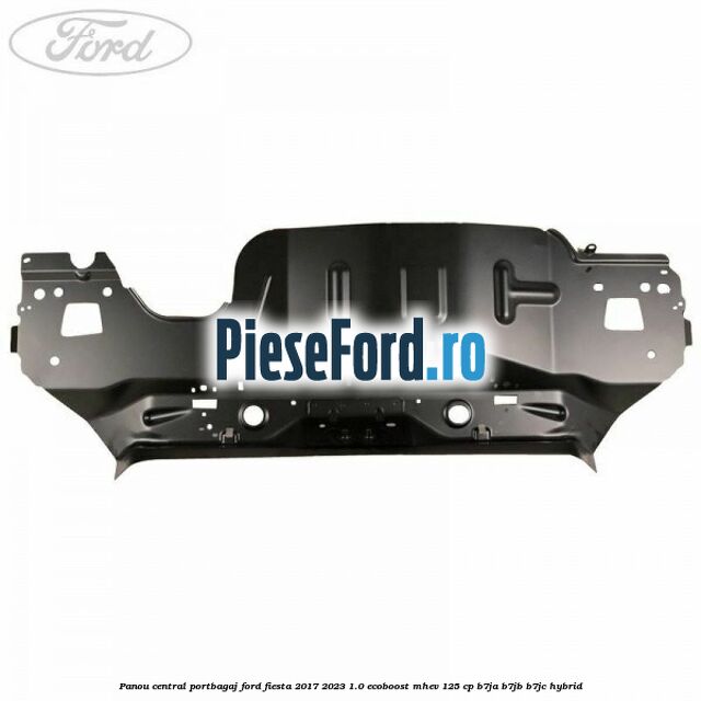 Panou central portbagaj Ford Fiesta 2017-2023 1.0 EcoBoost mHEV 125 cp B7JA, B7JB, B7JC Hybrid