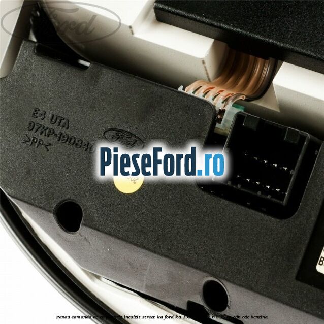 Panou comanda AC cu parbriz incalzit Street KA Ford Ka 1996-2008 1.6 i 95 cp Panou comanda AC cu parbriz incalzit Street KA Ford Ka 1996-2008 1.6 i 95 cp CDB, CDC benzina