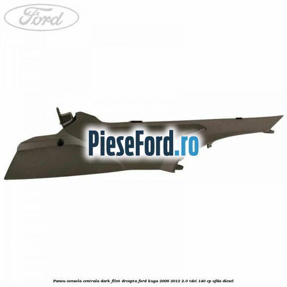 Panou consola centrala dark flint dreapta Ford Kuga 2008-2012 2.0 TDCI 140 cp UFDA diesel