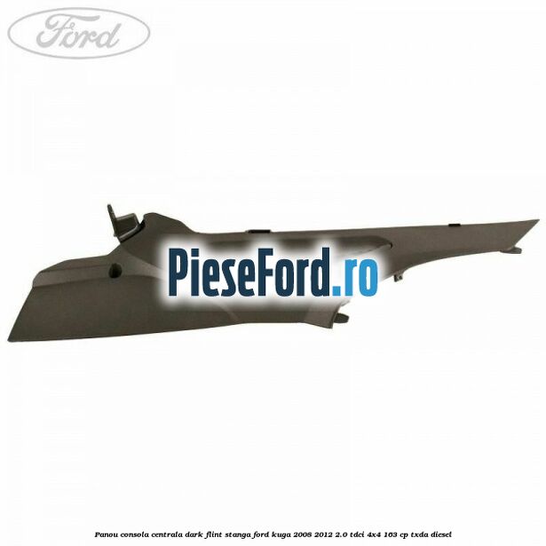 Panou consola centrala dark flint stanga Ford Kuga 2008-2012 2.0 TDCI 4x4 163 cp Panou consola centrala dark flint stanga Ford Kuga 2008-2012 2.0 TDCI 4x4 163 cp TXDA diesel