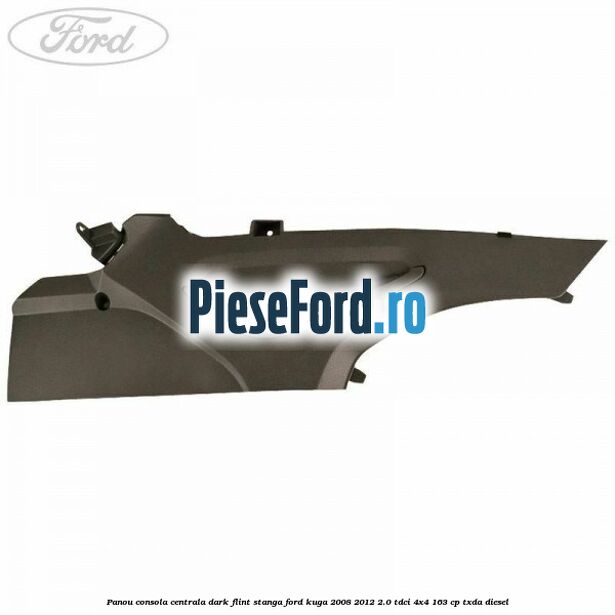 Panou consola centrala dark flint stanga Ford Kuga 2008-2012 2.0 TDCI 4x4 163 cp Panou consola centrala dark flint stanga Ford Kuga 2008-2012 2.0 TDCI 4x4 163 cp TXDA diesel