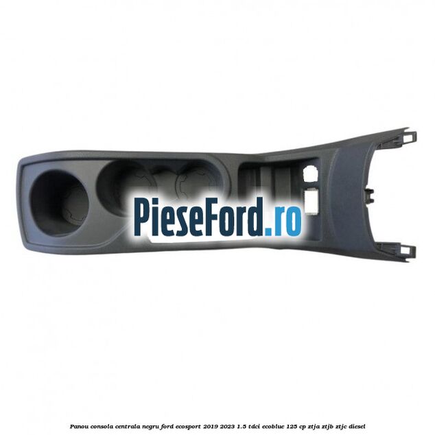 Panou consola centrala negru Ford EcoSport 2019-2023 1.5 TDCi EcoBlue 125 cp ZTJA, ZTJB, ZTJC diesel