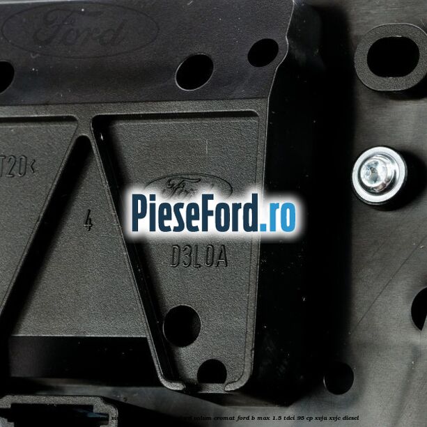 Panou contrul sistem audio Ford, standard volum cromat Ford B-Max 1.5 TDCi 95 cp XVJA, XVJC diesel