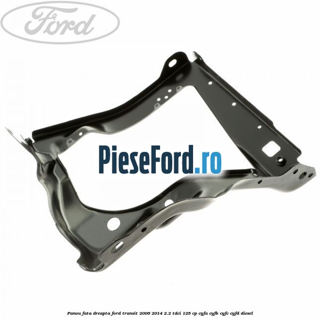 Panou fata dreapta Ford Transit 2006-2014 2.2 TDCi 125 cp CYFA, CYFB, CYFC, CYFD diesel