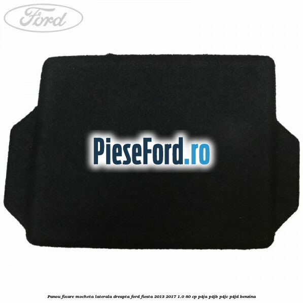 Panou fixare mocheta laterala dreapta Ford Fiesta 2013-2017 1.0 80 cp P4JA, P4JB, P4JC, P4JD benzina